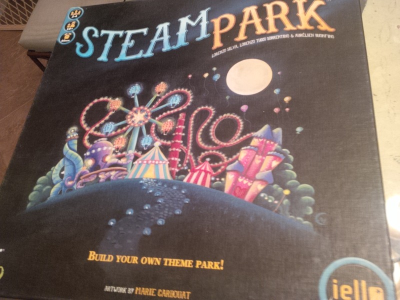 The Steam Park box.