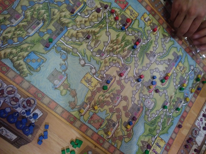 The Britannia board.