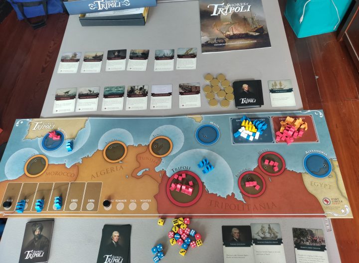 Shores of Tripoli setup.